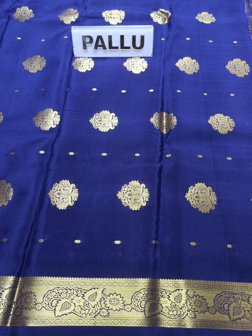 Pure Mysore Silk Saree( 60 Grams )