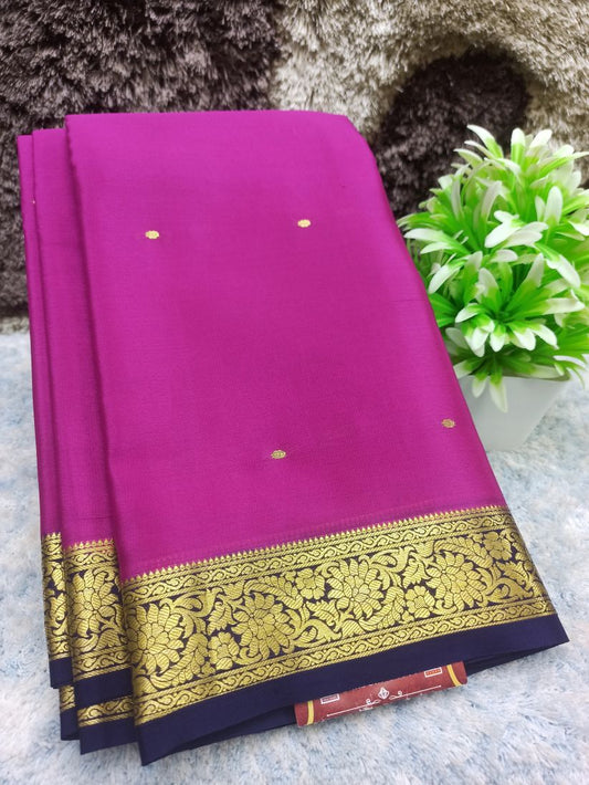 Pure Mysore Silk Saree(60 Grams)