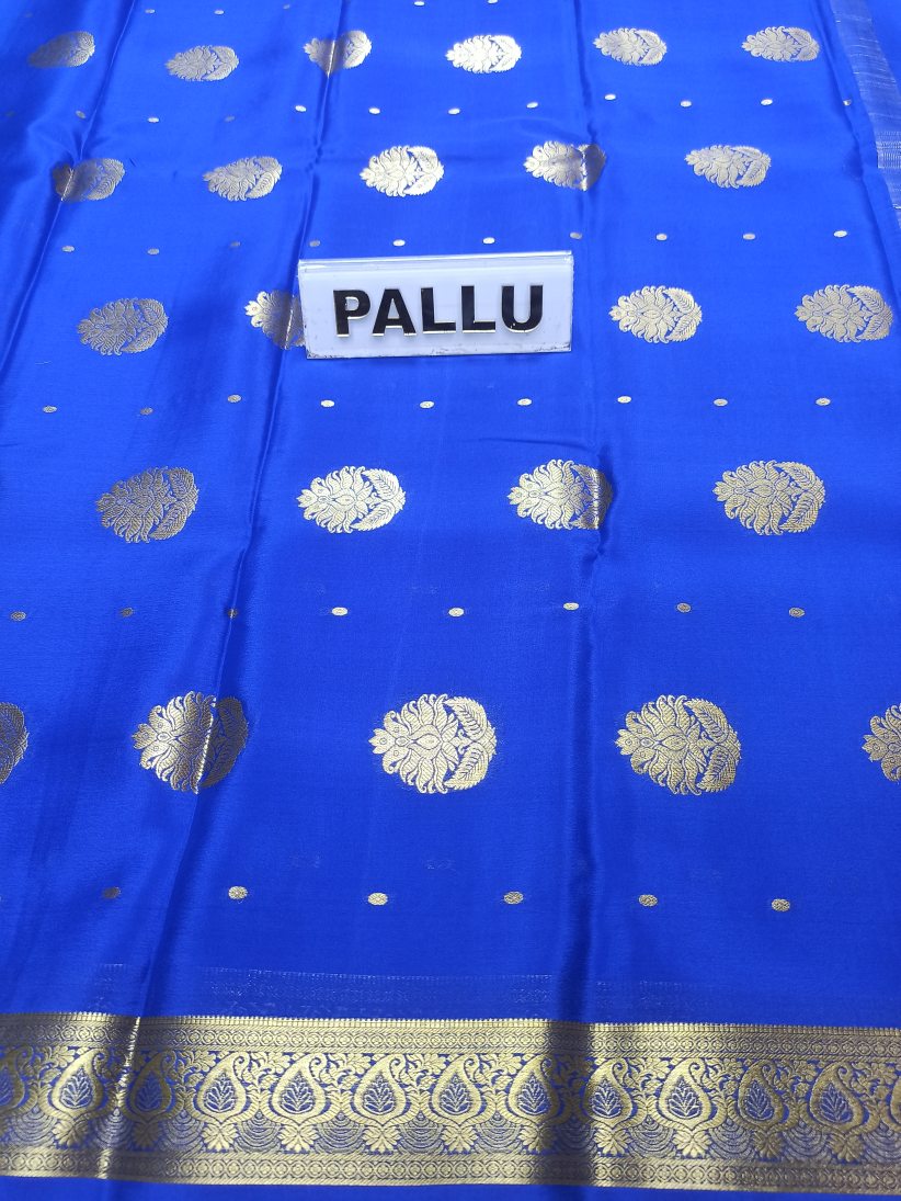 Pure Mysore Silk Saree( 60 Grams )