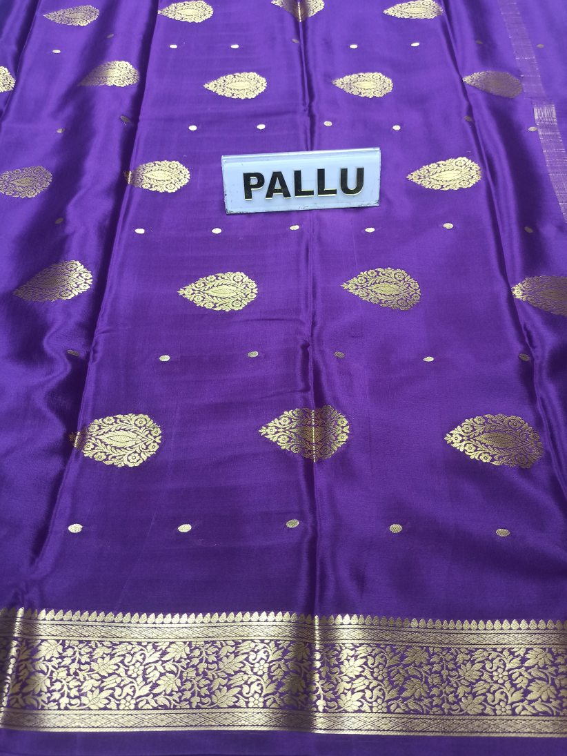 Pure Mysore Silk Saree(60 Grams)