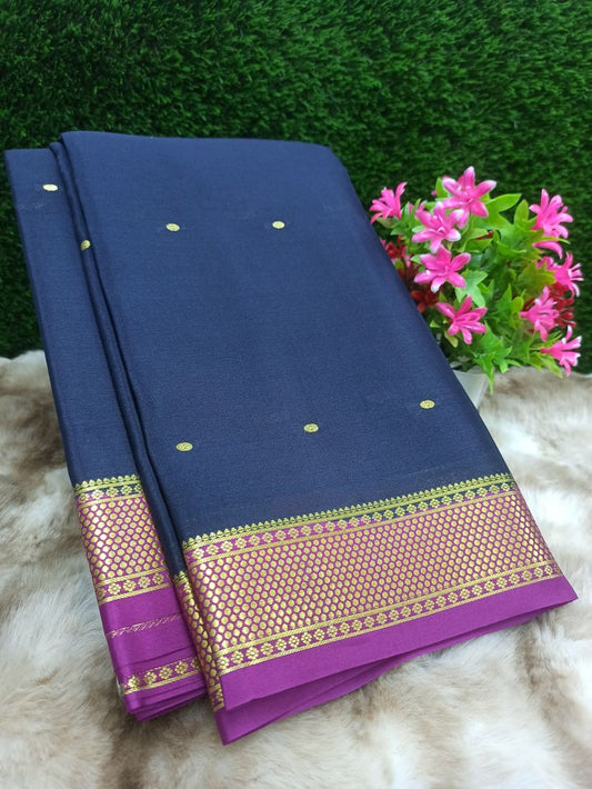 Pure Mysore Silk Saree( 60 Grams )