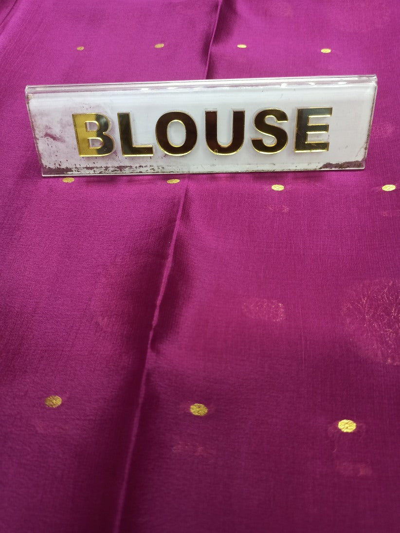 Pure Mysore Silk Saree( 60 Grams )