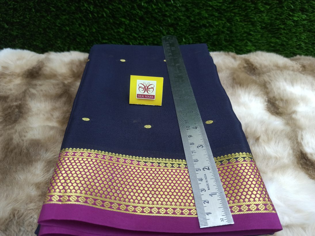 Pure Mysore Silk Saree( 60 Grams )