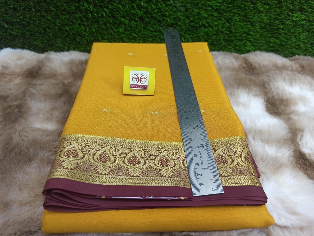 Pure Mysore Silk Saree( 60 Grams )