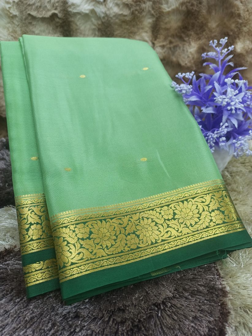 Pure Mysore Silk Saree(60 Grams)