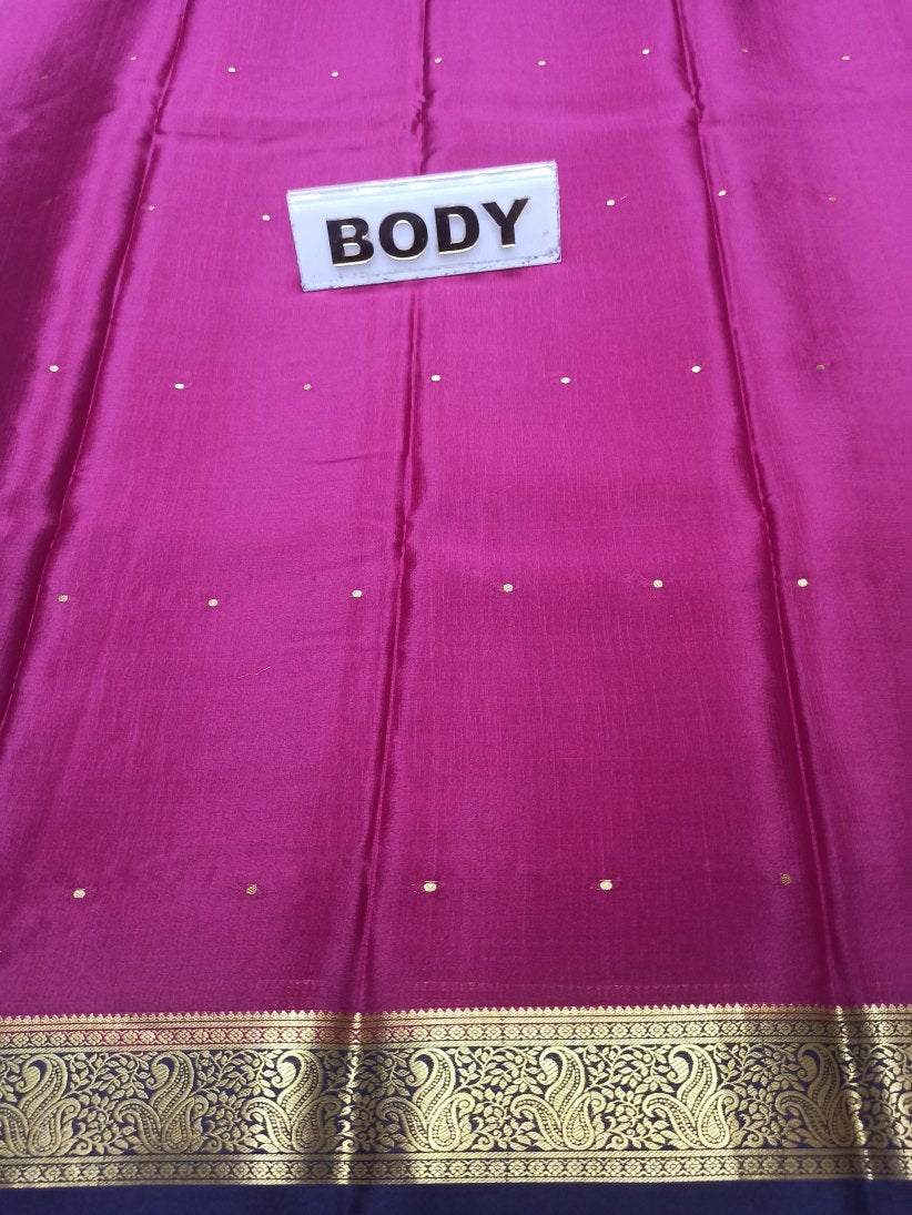 Pure Mysore Silk Saree( 60 Grams )