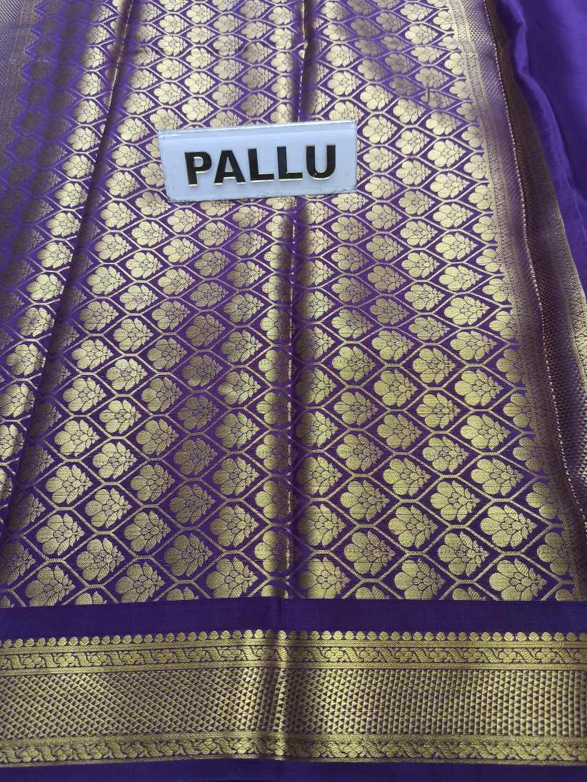 Pure Mysore Silk Saree( 60 Grams )