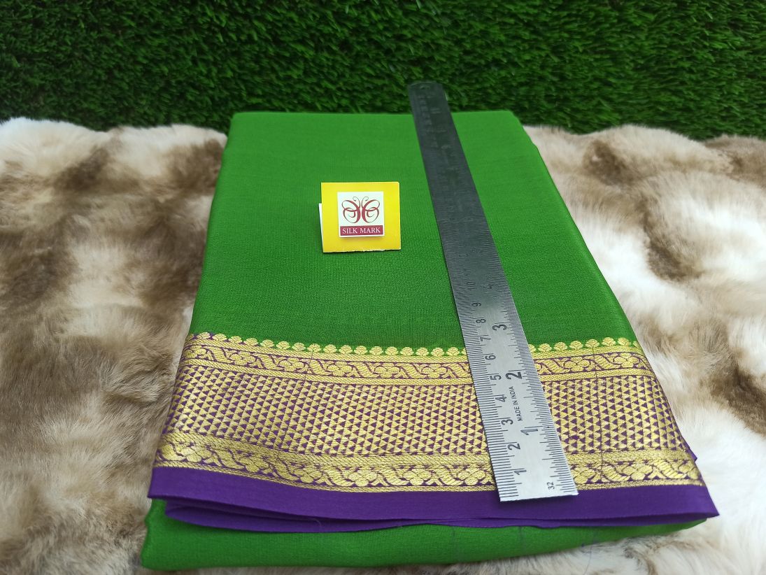 Pure Mysore Silk Saree( 60 Grams )