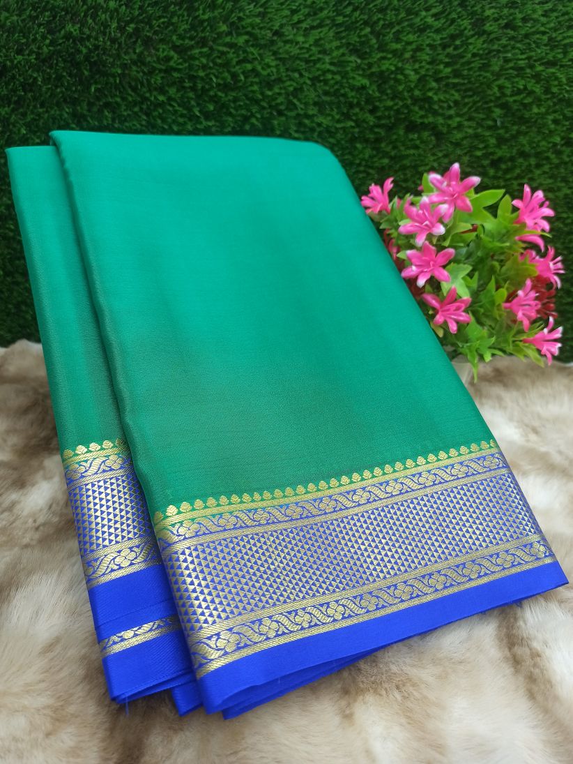 Pure Mysore Silk Saree( 60 Grams )