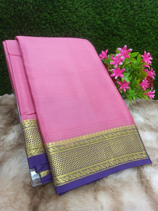 Pure Mysore Silk Saree( 60 Grams )