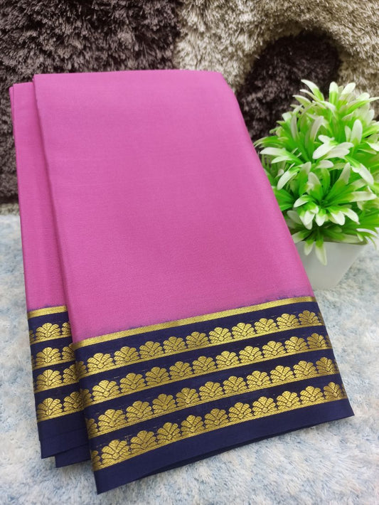 Pure Mysore Silk Saree(60 Grams)