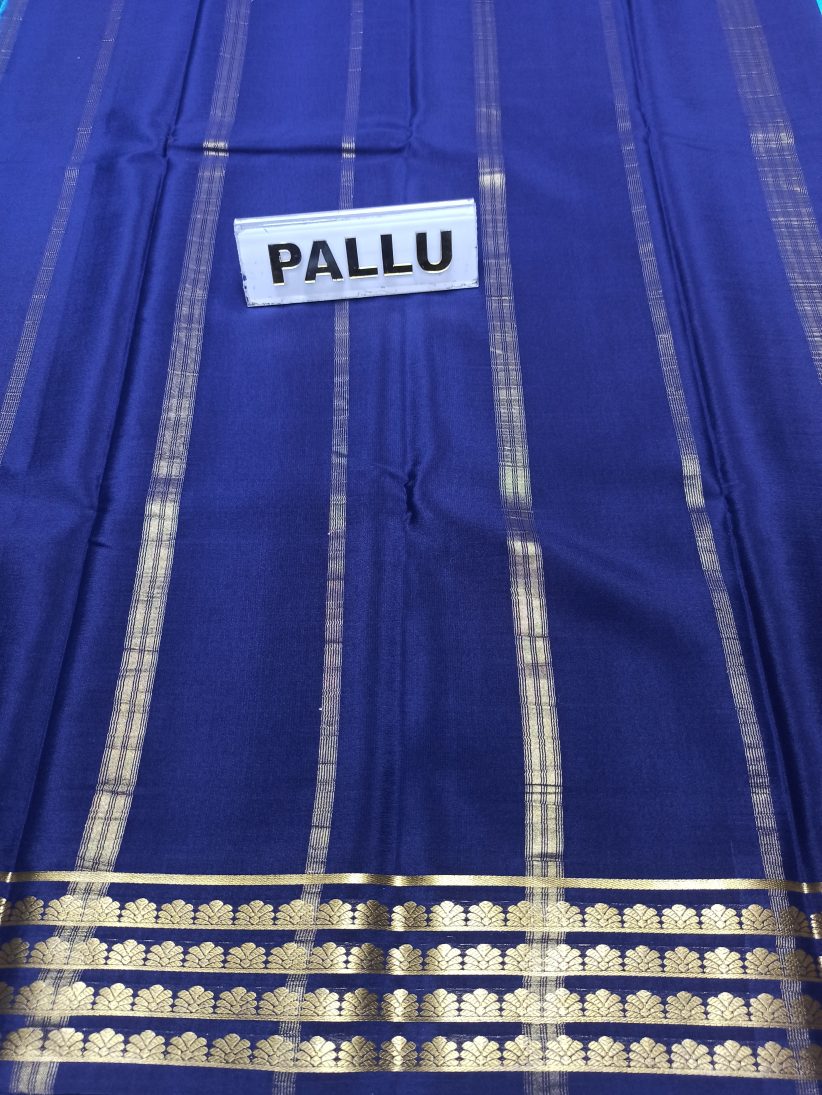 Pure Mysore Silk Saree ( 60 Grams )