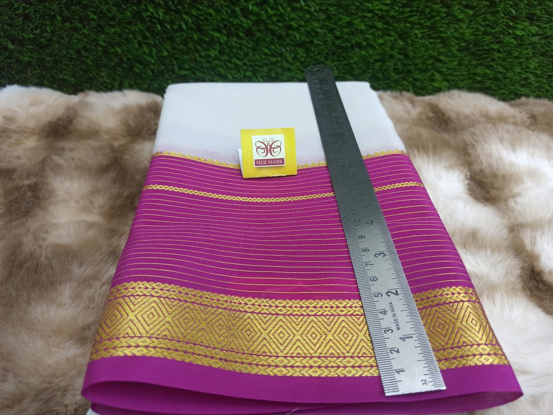 Pure Mysore Silk Saree( 60 Grams )