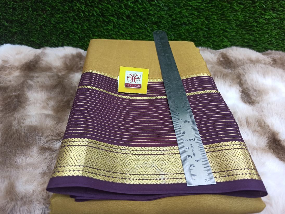 Pure Mysore Silk Saree( 60 Grams )