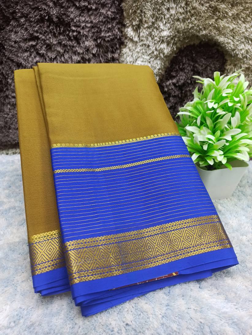 Pure Mysore Silk Saree(60 Grams)