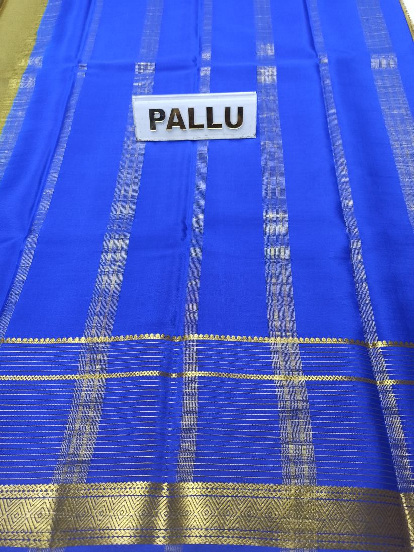 Pure Mysore Silk Saree(60 Grams)