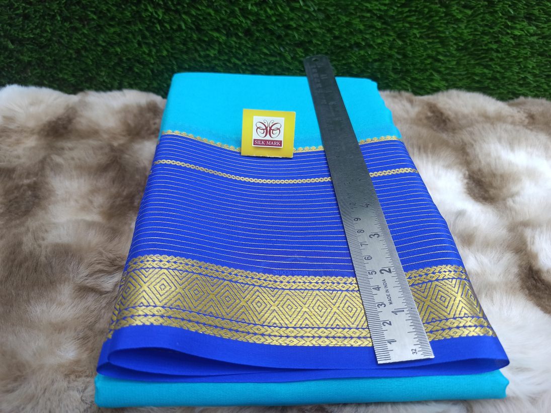 Pure Mysore Silk Saree( 60 Grams )