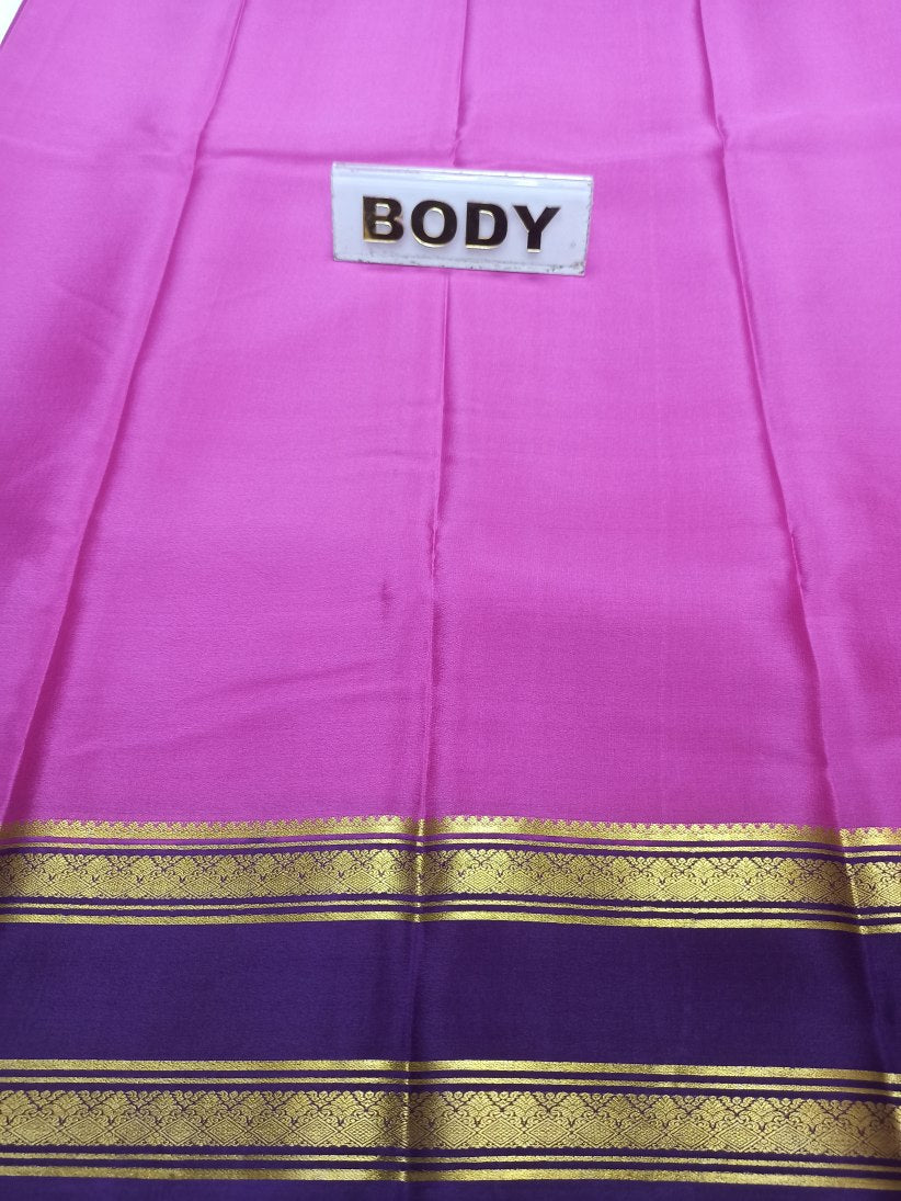 Pure Mysore Silk Saree( 60 Grams )