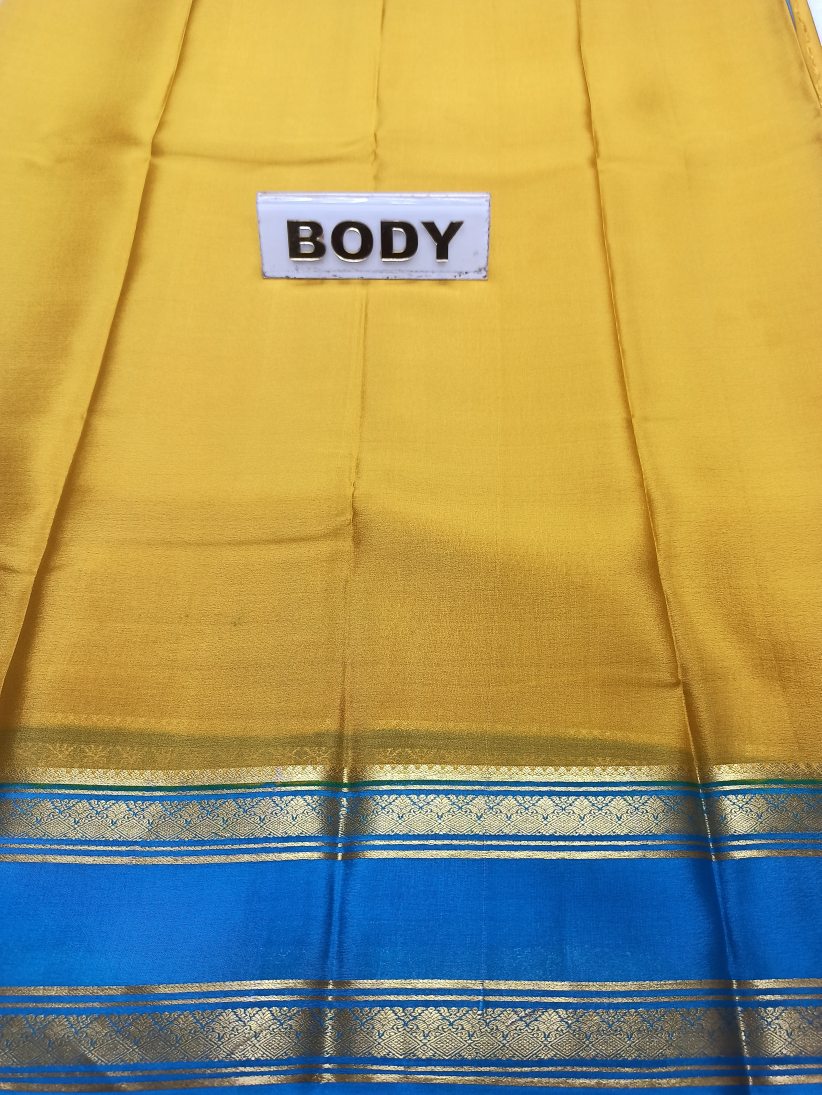 Pure Mysore Silk Saree( 60 Grams )