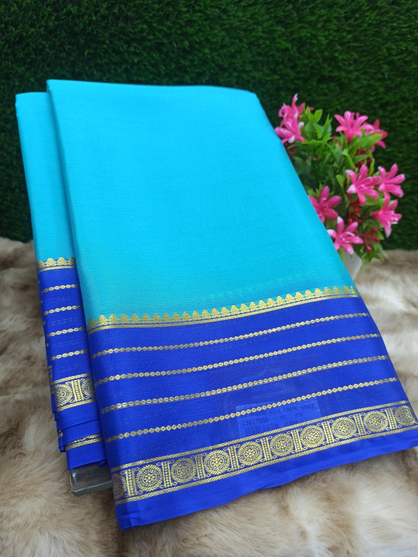 Pure Mysore Silk Saree( 60 Grams )