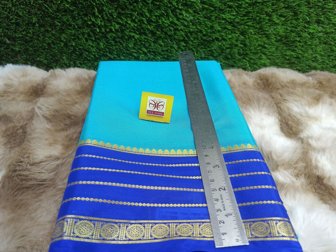 Pure Mysore Silk Saree( 60 Grams )