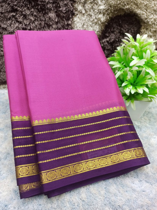 Pure Mysore Silk Saree(60 Grams)