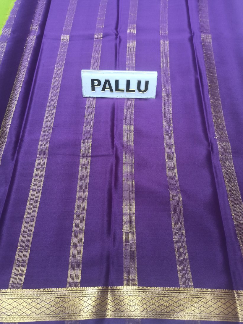 Pure Mysore Silk Saree(60 Grams)