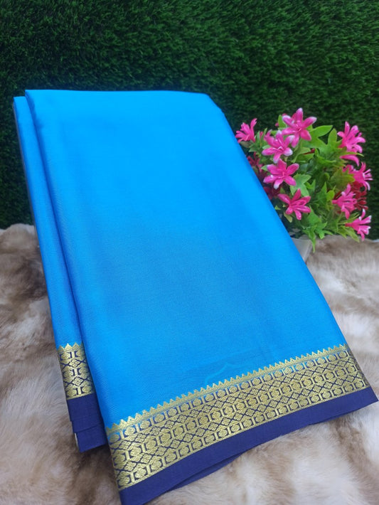 Pure Mysore Silk Saree( 60 Grams )