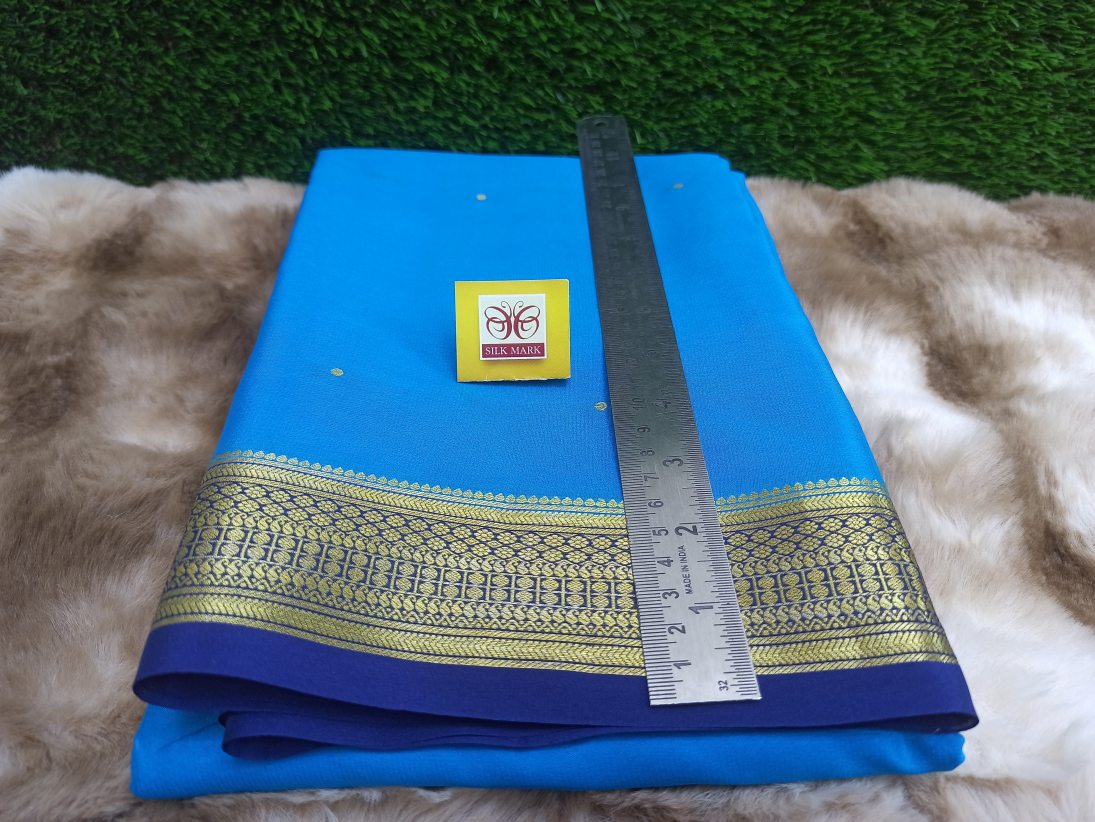 Pure Mysore Silk Saree( 60 Grams )