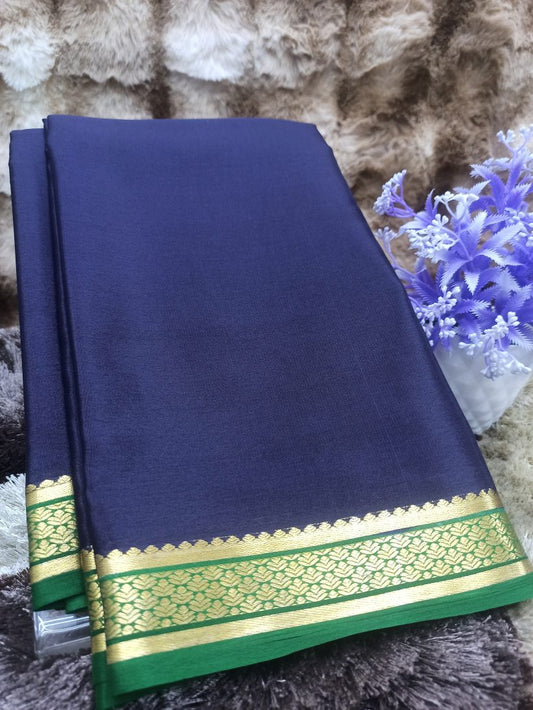 Pure Mysore Silk Saree( 60 Grams )