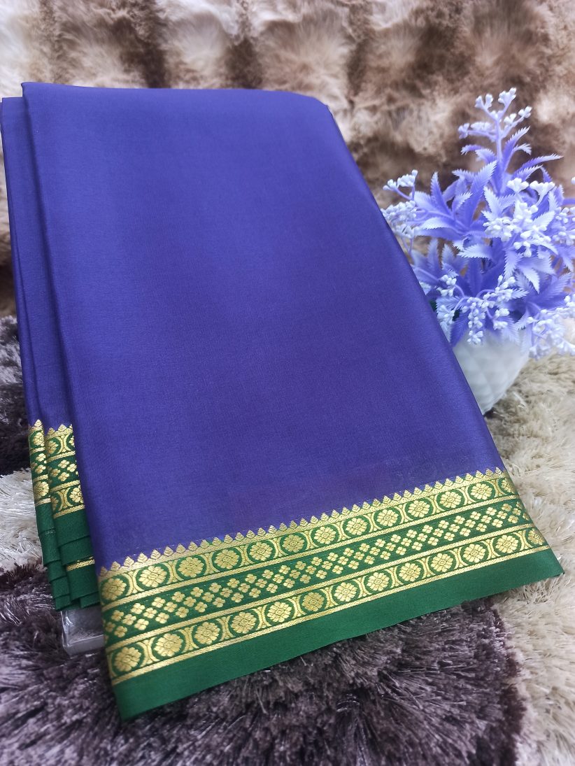 Pure Mysore Silk Saree(60 Grams)