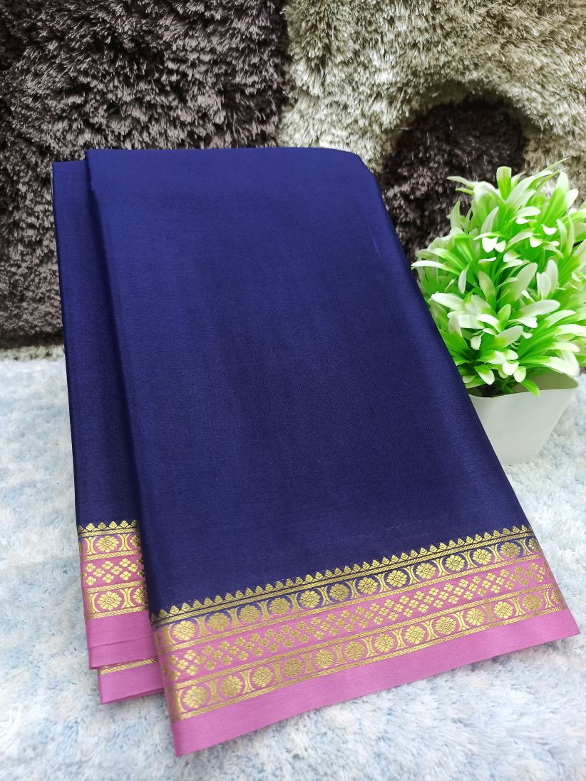 Pure Mysore Silk Saree(60 Grams)