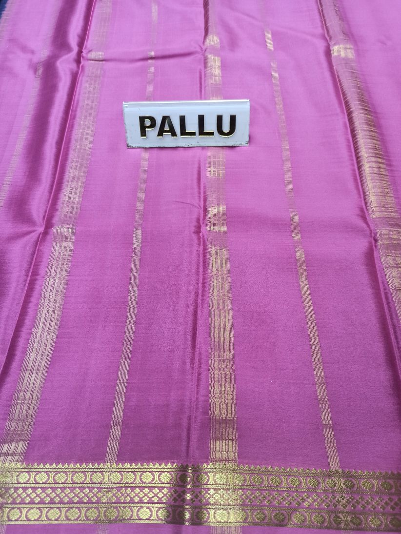 Pure Mysore Silk Saree(60 Grams)