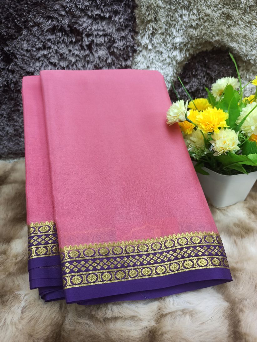 Pure Mysore Silk Saree(60 Grams)