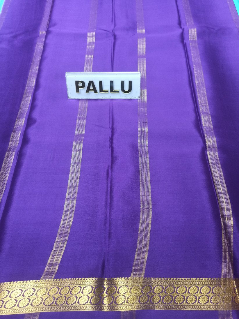 Pure Mysore Silk Saree(60 Grams)