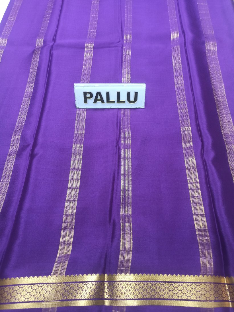 Pure Mysore Silk Saree(60 Grams)