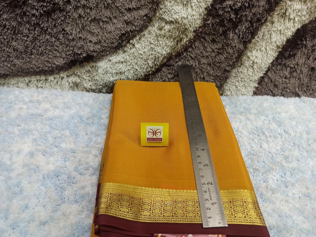 Pure Mysore Silk Saree(60 Grams)