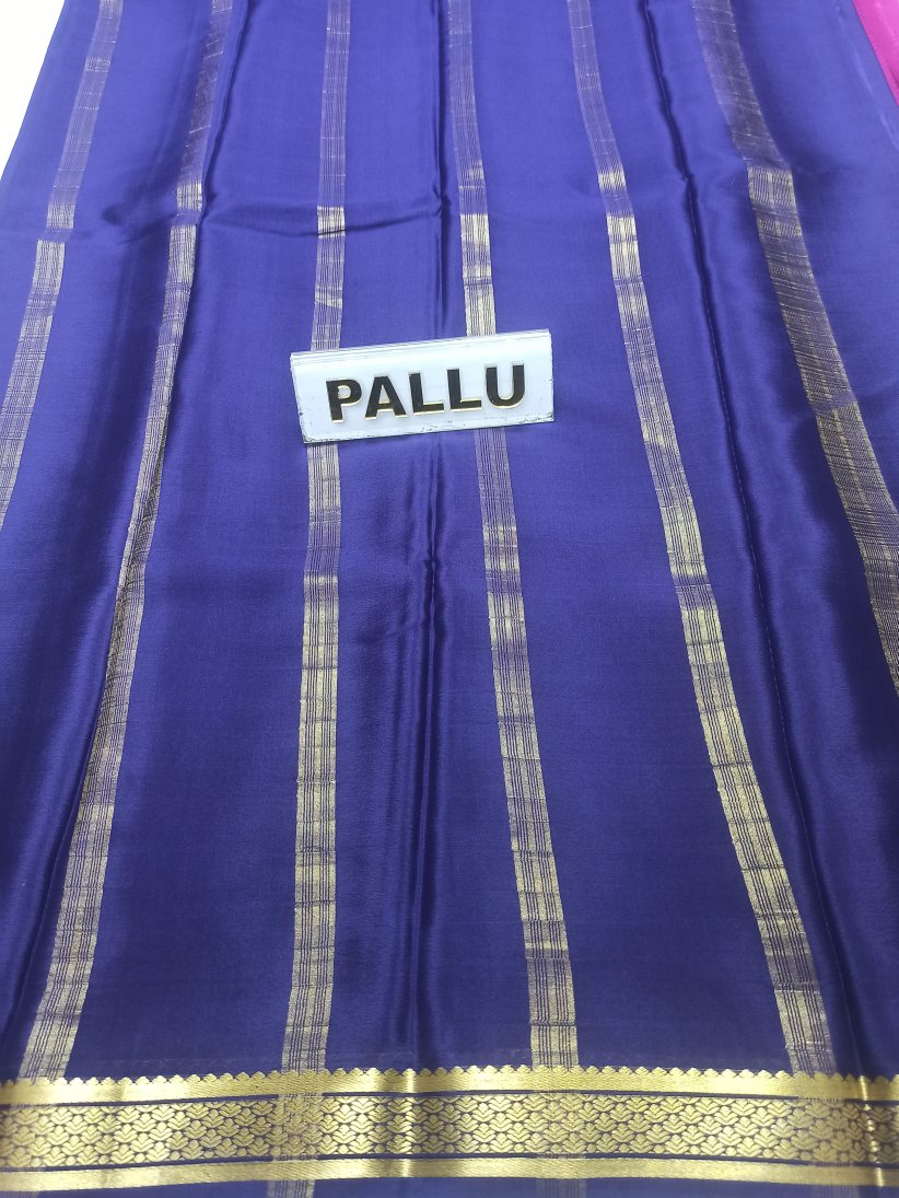 Pure Mysore Silk Saree( 60 Grams )