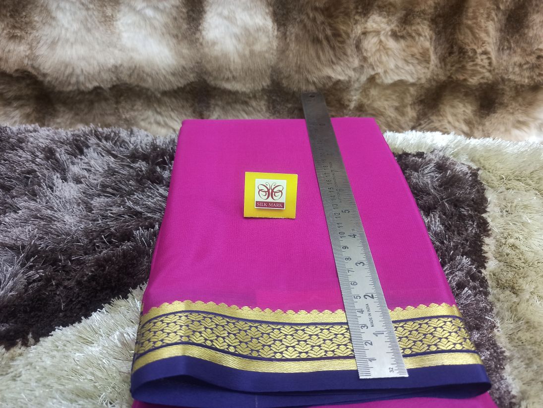 Pure Mysore Silk Saree( 60 Grams )