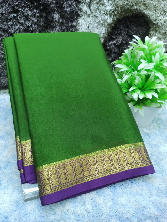 Pure Mysore Silk Saree(60 Grams)