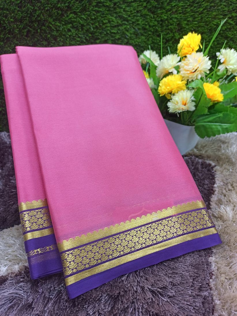 Pure Mysore Silk Saree