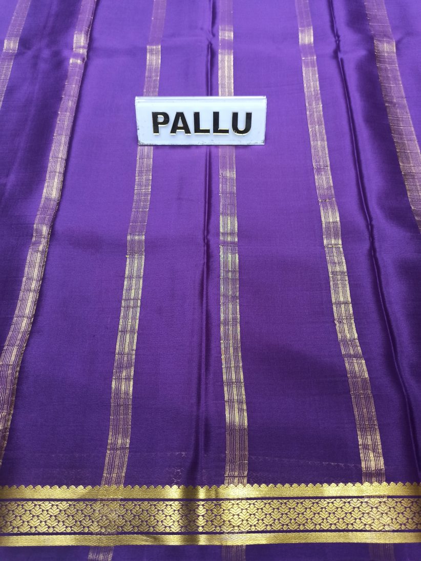 Pure Mysore Silk Saree