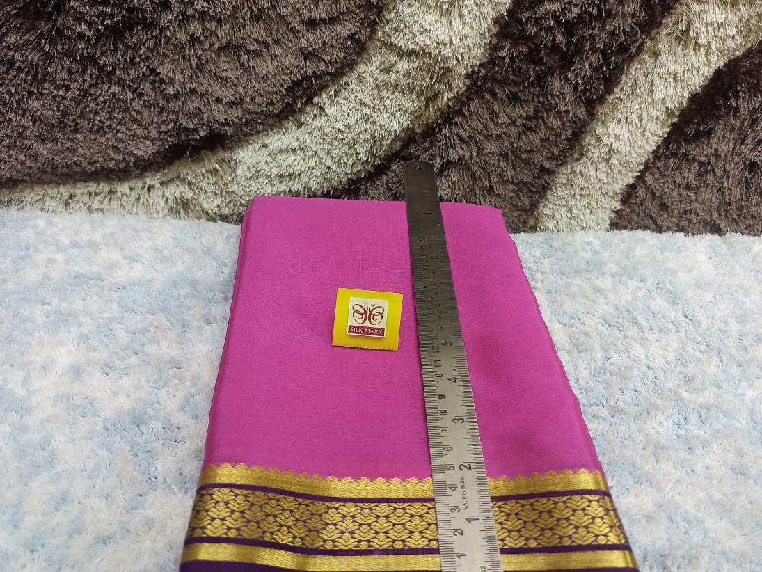 Pure Mysore Silk Saree(60 Grams)