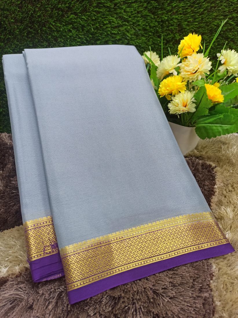 Pure Mysore Silk Saree