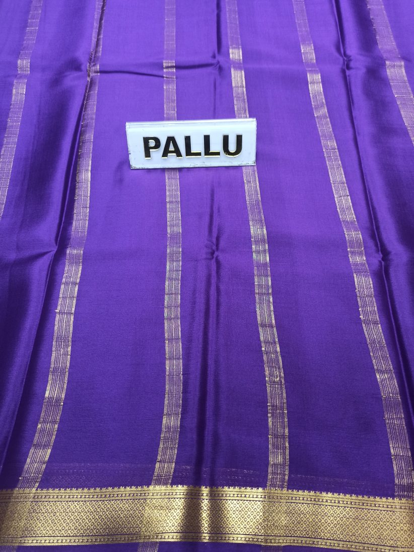 Pure Mysore Silk Saree