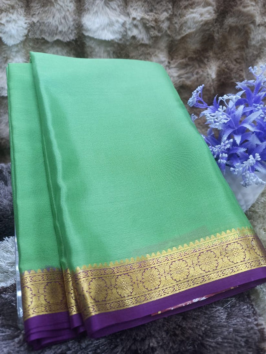 Pure Mysore Silk Saree( 60 Grams )