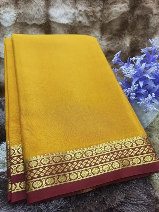 Pure Mysore Silk Saree(60 Grams)