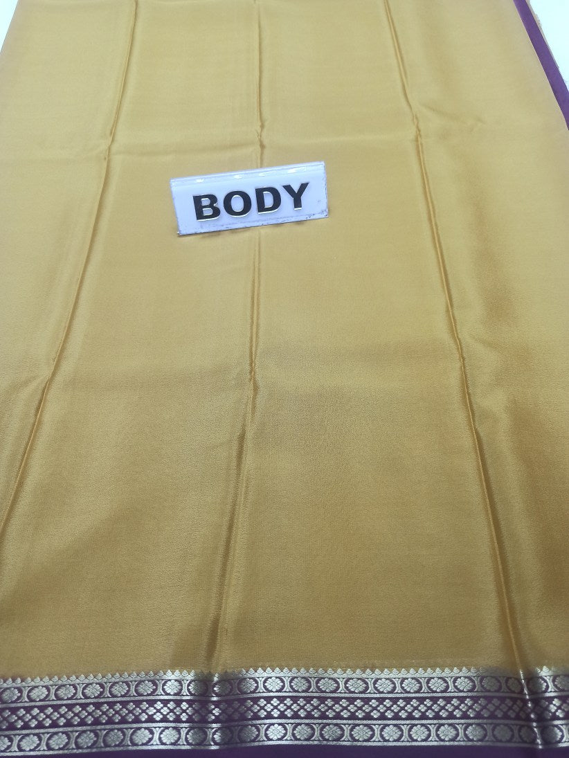 Pure Mysore Silk Saree(60 Grams)