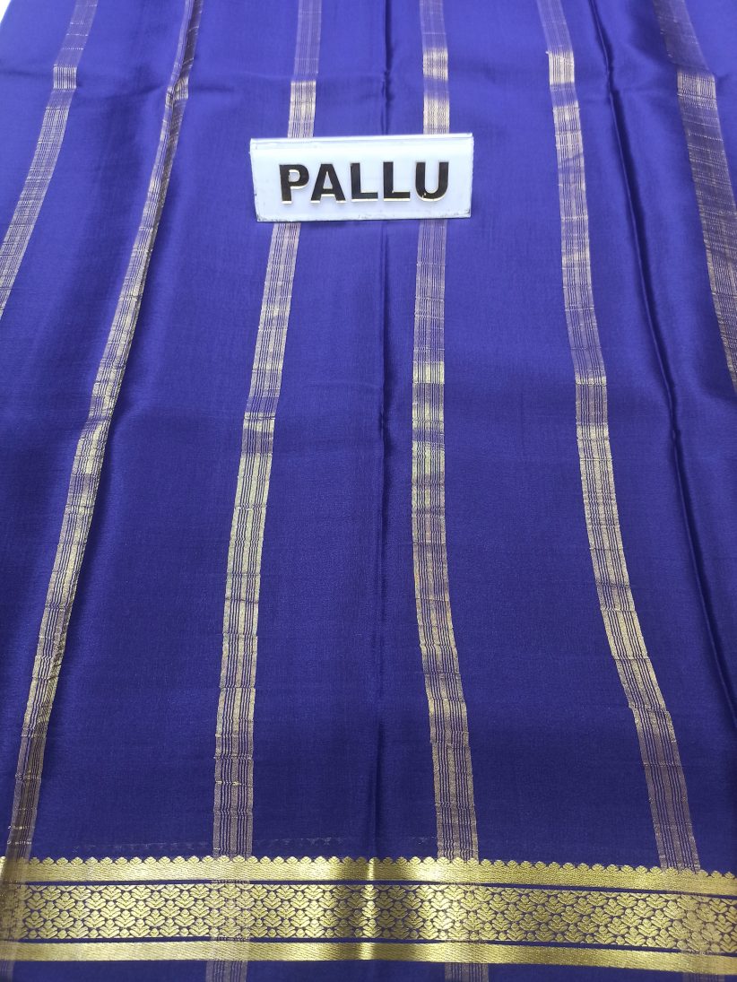 Pure Mysore Silk Saree( 60 Grams )