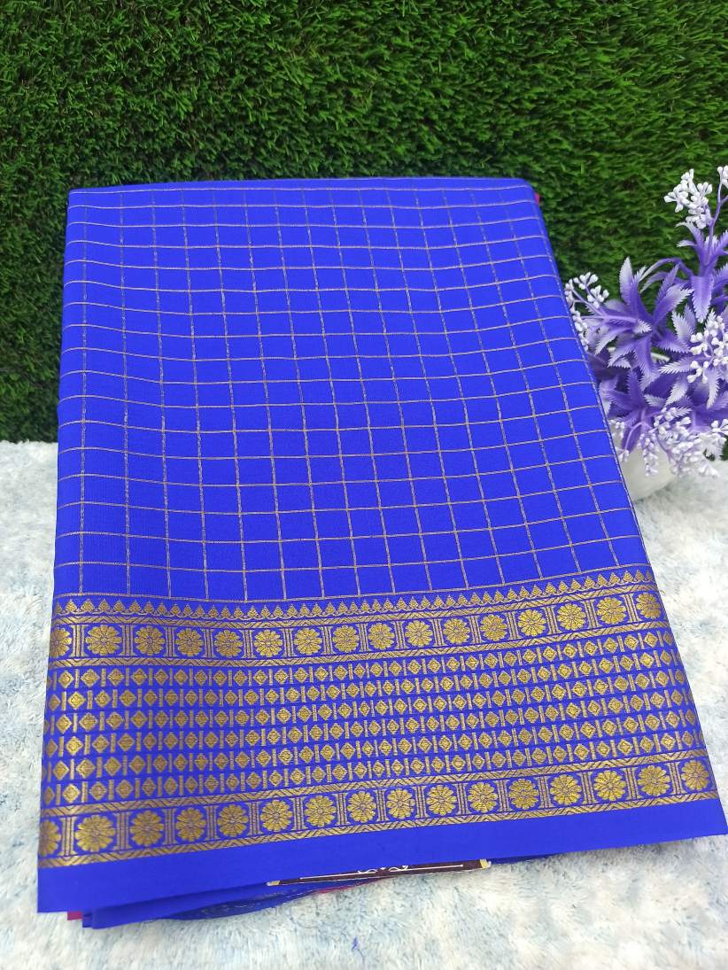 Pure Mysore Silk Saree